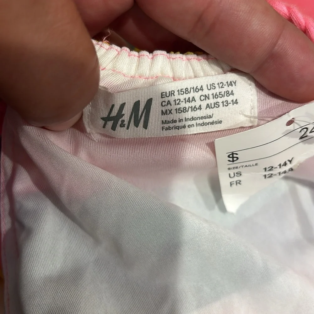H&M Colorful Striped Kids Dress